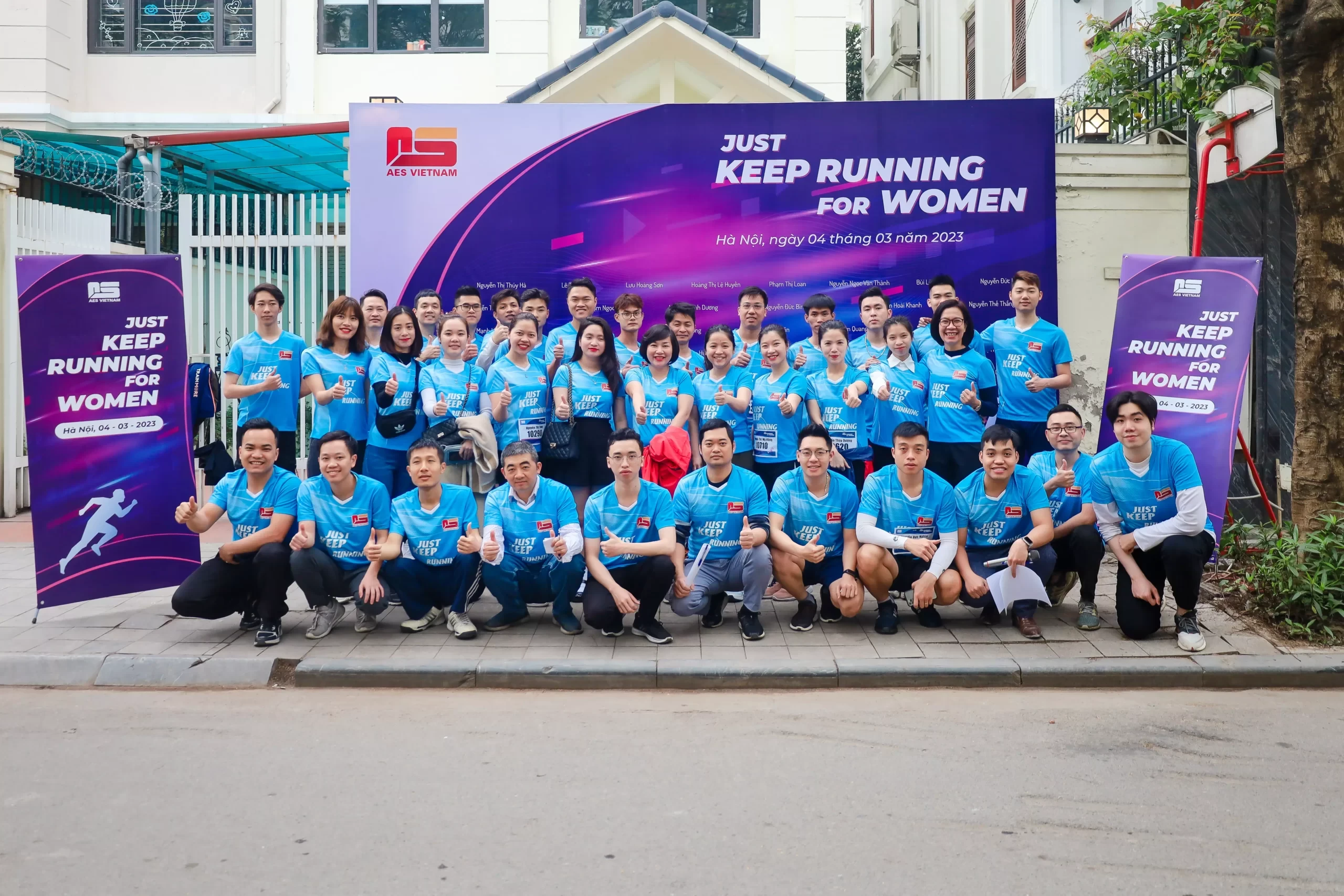 AES Việt Nam tổ chức Giải chạy Keep Running For Women 2023