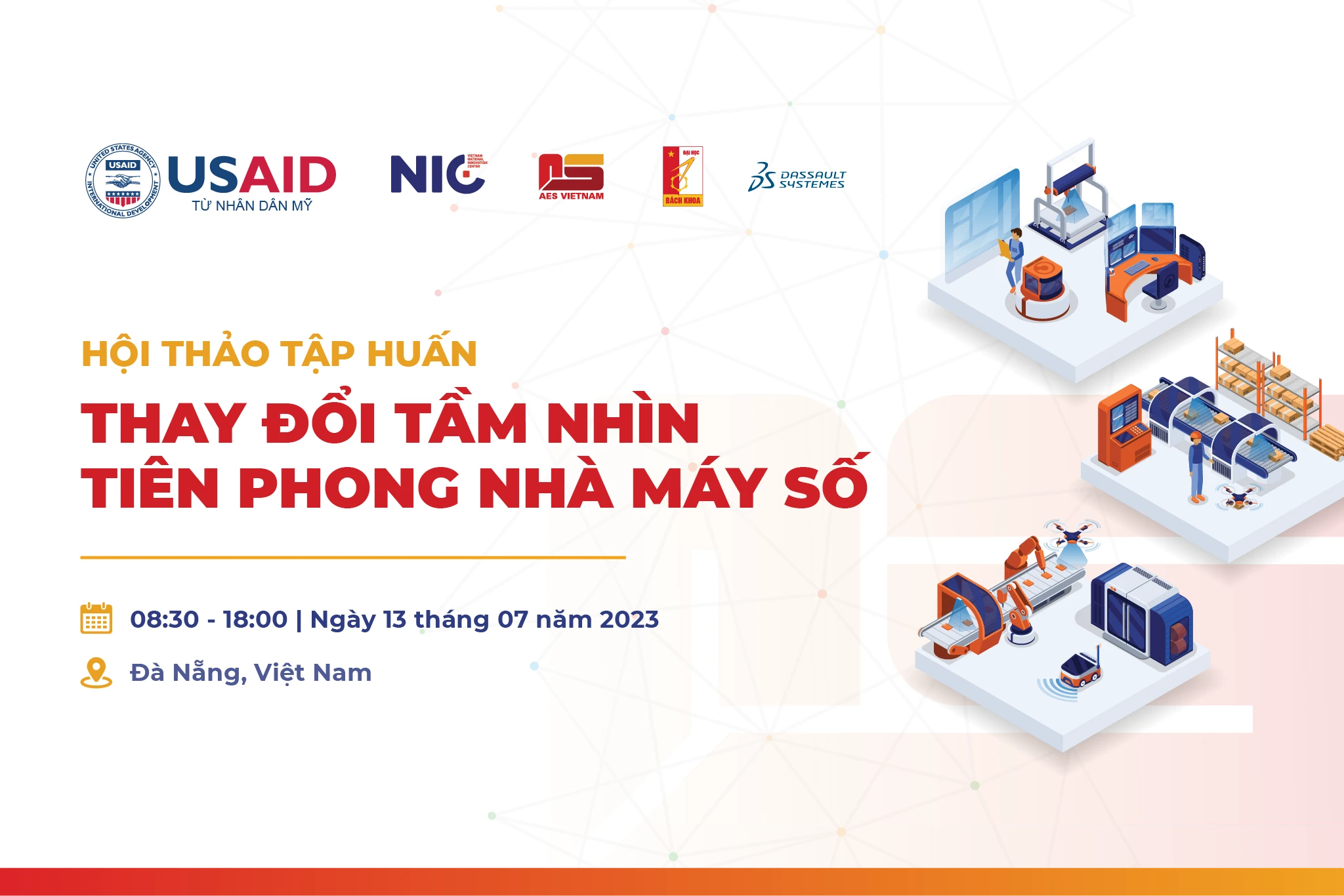 Hội thảo tập huấn: Thay đổi tầm nhìn - Tiên phong nhà máy số 2023